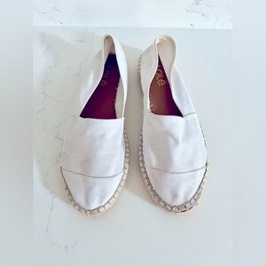 Lole White Canvas Espadrilles (US7 / EU38)